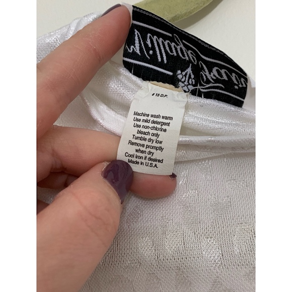 Village Fair White Short-Sleeve - Picture 3 of 5